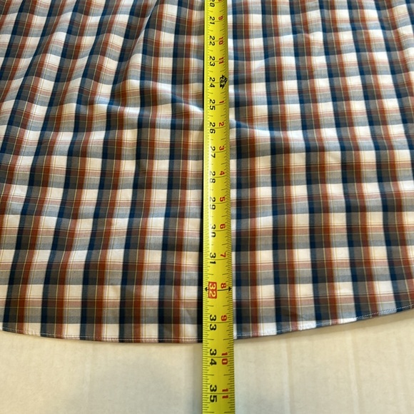 Ariat Scout Wrinkle Free Button-up Brown Plaid Western Cowboy Shirt. Size XXL - Picture 11 of 12